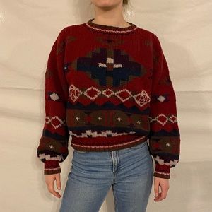 L.L.Bean Wool vintage sweater